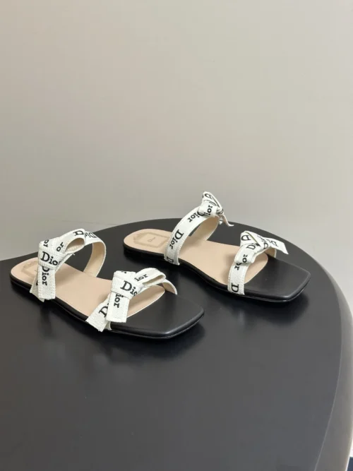 Dior J'Adior Bow-Detail Sandals