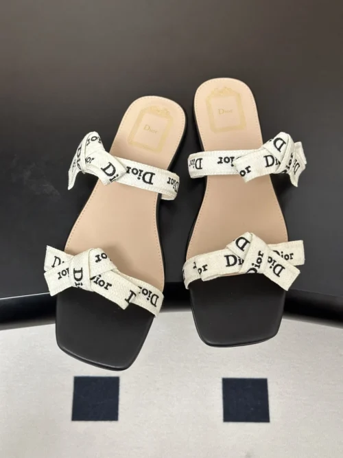 Dior J'Adior Bow-Detail Sandals