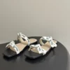 Dior J'Adior Bow-Detail Sandals