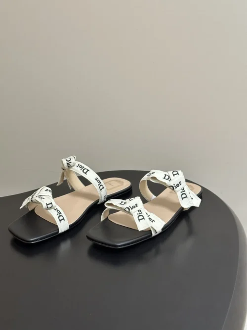 Dior J'Adior Bow-Detail Sandals