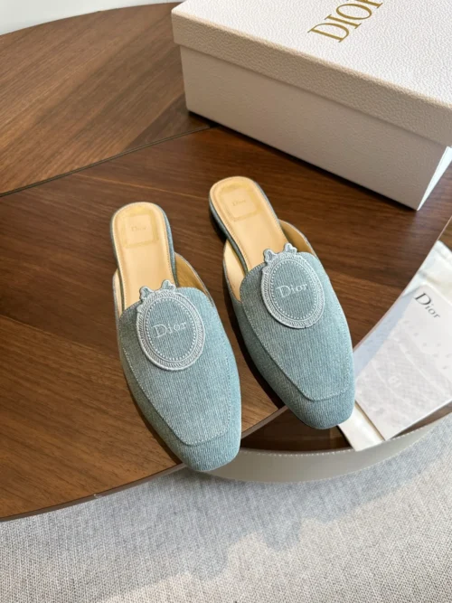 Dior Bow-Detail Mules