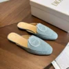 Dior Bow-Detail Mules