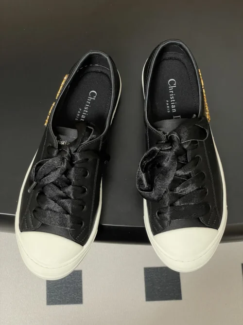 Dior Suede Lace-Up Sneakers