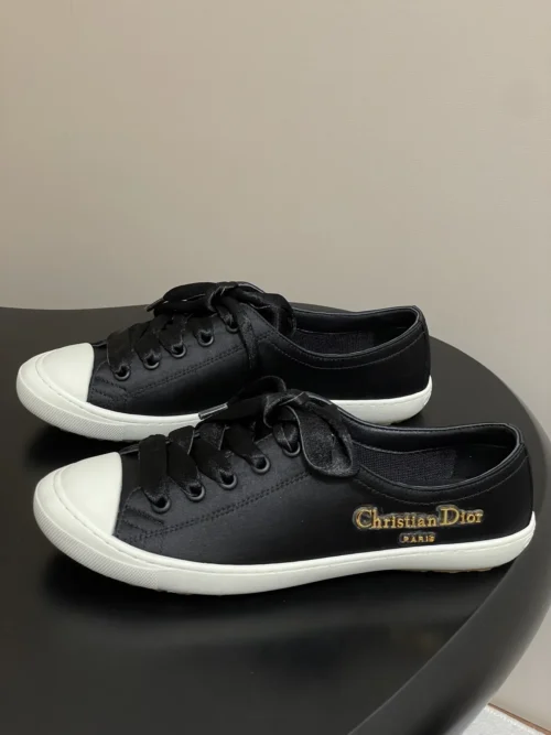Dior Suede Lace-Up Sneakers