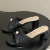 Dior Bow-Detail Slides