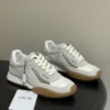 Dior Suede Platform Lace-Up Chunky Sneakers