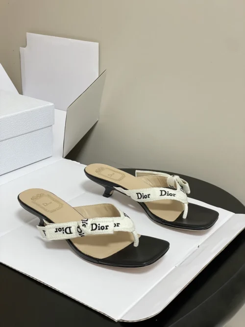 Dior J'Adior Bow-Detail Heeled Sandals