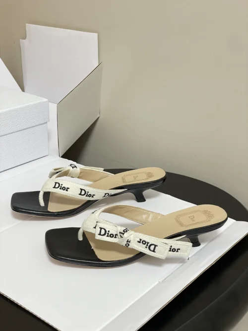 Dior J'Adior Bow-Detail Heeled Sandals