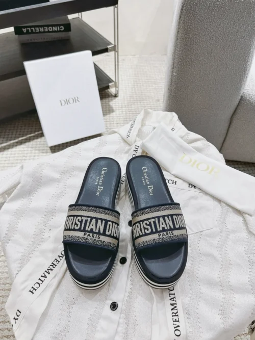 Dior Dway Platform Slides
