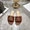 Dior Lambskin Peep-Toe Bow-Detail Heeled Sandals