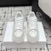 Dior Suede Lace-Up Low-Top Sneakers