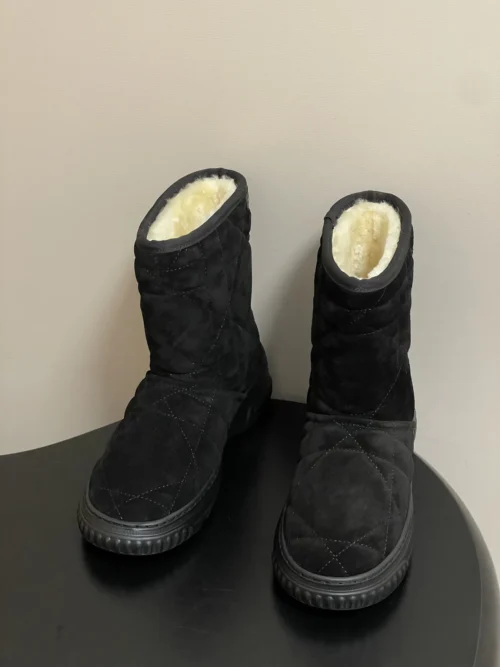 Dior Suede Snow Boots