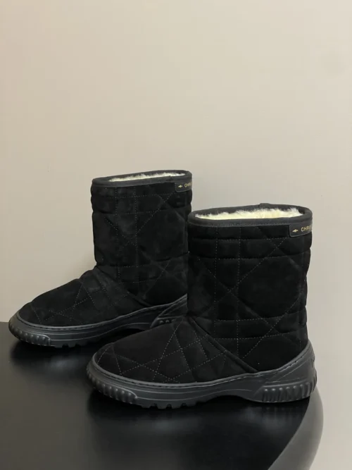 Dior Suede Snow Boots