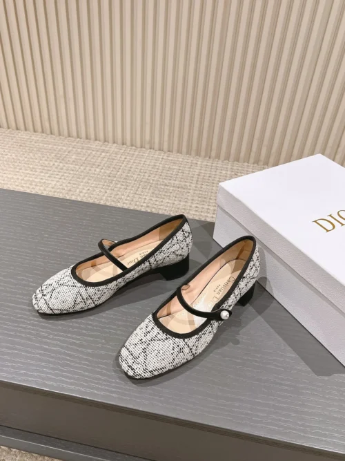 Dior Lambskin Bow-Detail Heeled Sandals