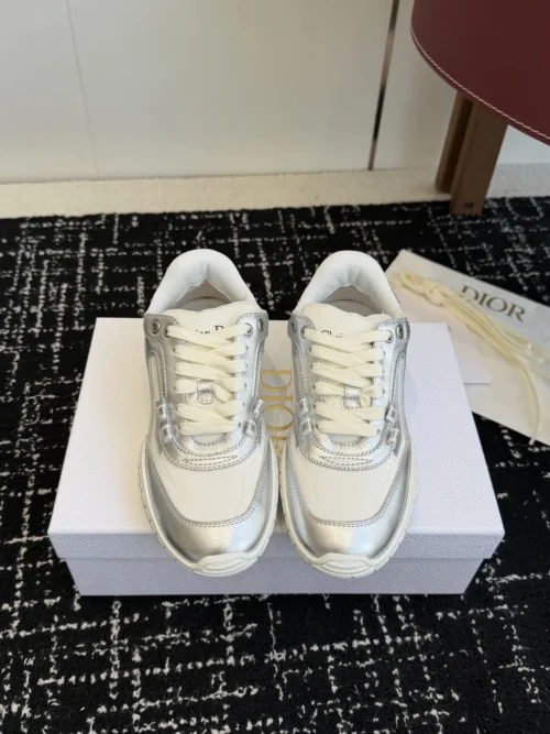 Dior Suede Lace-Up Trainers