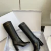 Dior Leather Knee-High Boots