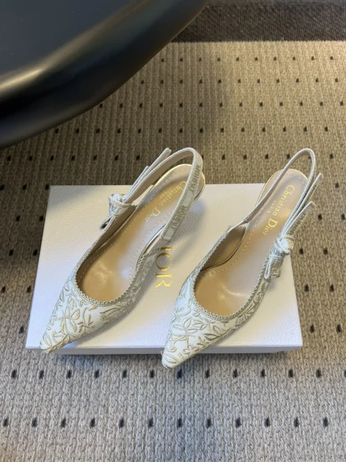 Dior J'Adior Pointed-Toe Bow-Detail Pumps