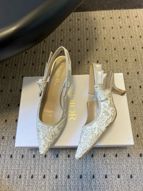 Dior J'Adior Pointed-Toe Bow-Detail Pumps