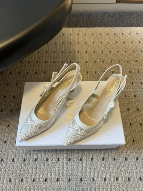 Dior J'Adior Pointed-Toe Bow-Detail Pumps