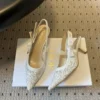 Dior J'Adior Pointed-Toe Bow-Detail Pumps
