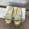 Dior Dway Platform Slides