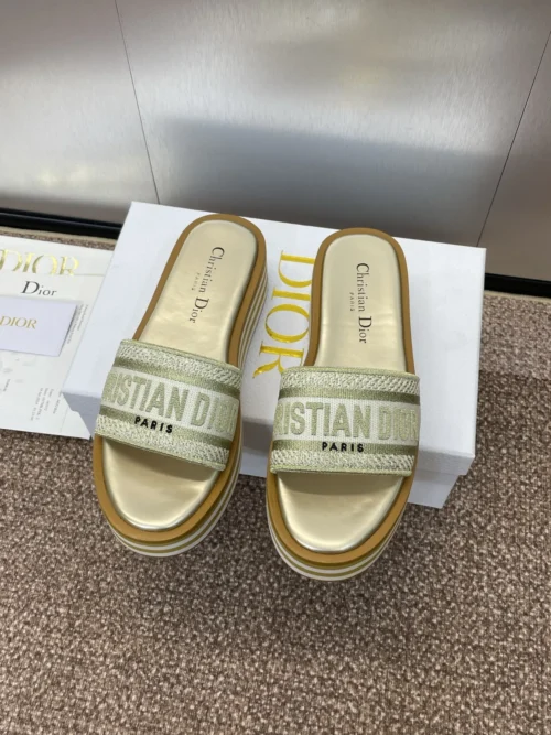 Dior Dway Platform Slides