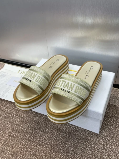 Dior Dway Platform Slides