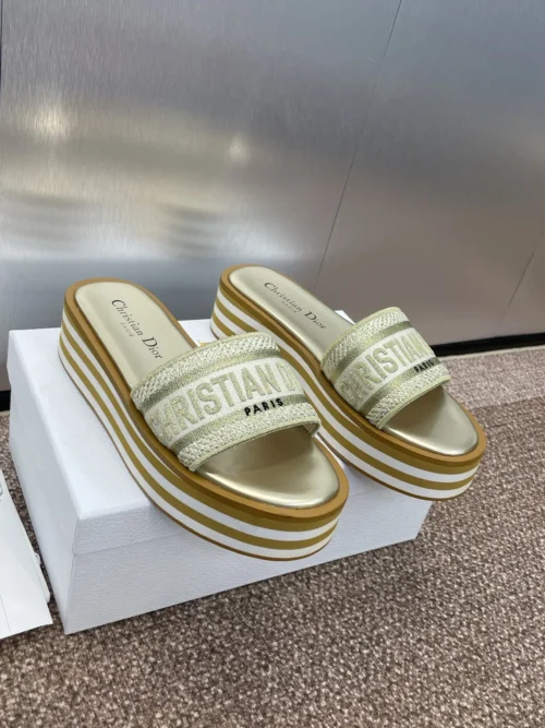 Dior Dway Platform Slides