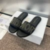 Dior Leather Studded Slides