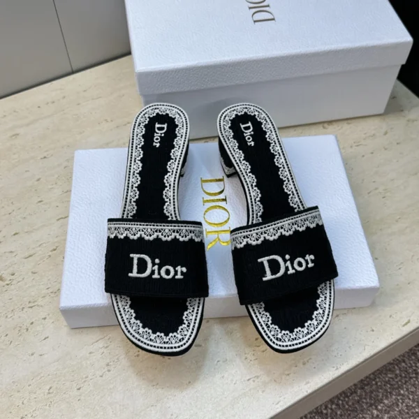 Dior Dway Lambskin Slides