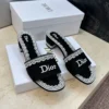 Dior Dway Lambskin Slides