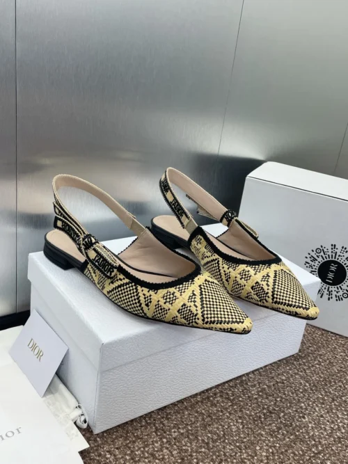 Dior J'Adior Slingback Bow-Detail Heeled Sandals