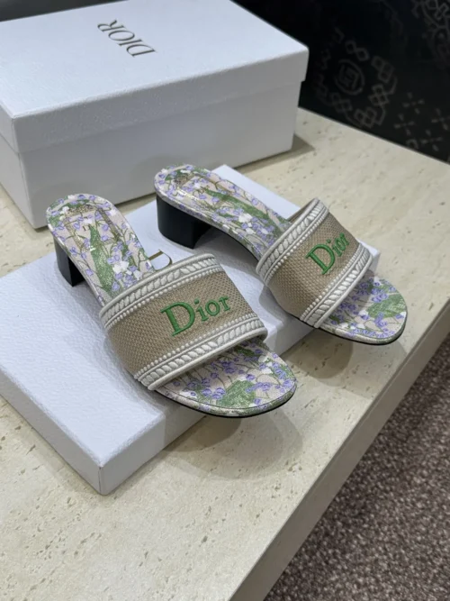 Dior Dway Slingback Heeled Sandals