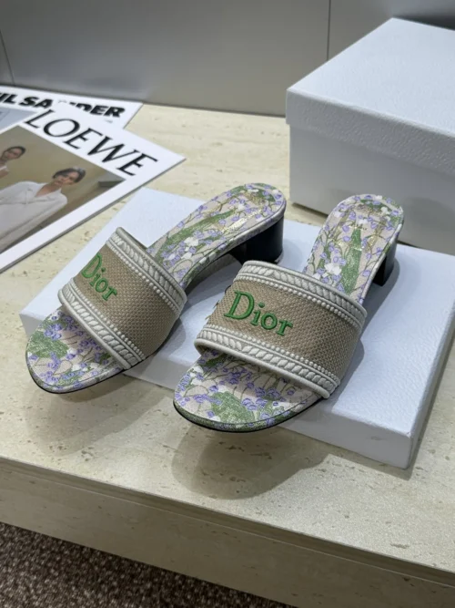 Dior Dway Slingback Heeled Sandals