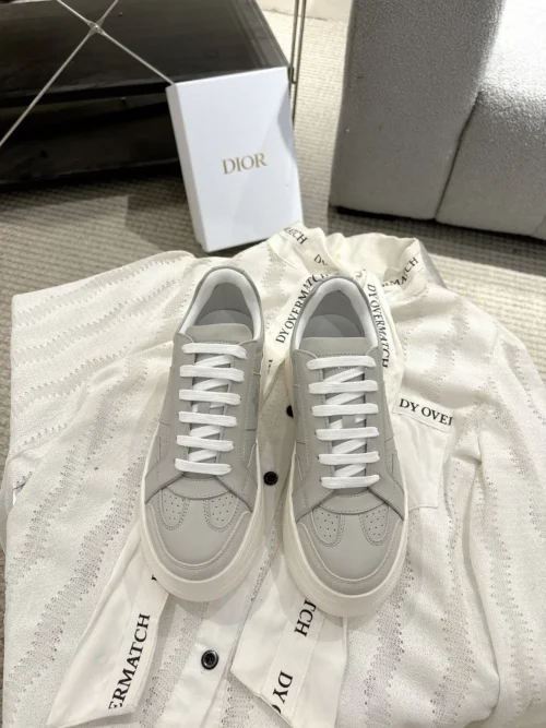 Dior Leather Platform Sneakers