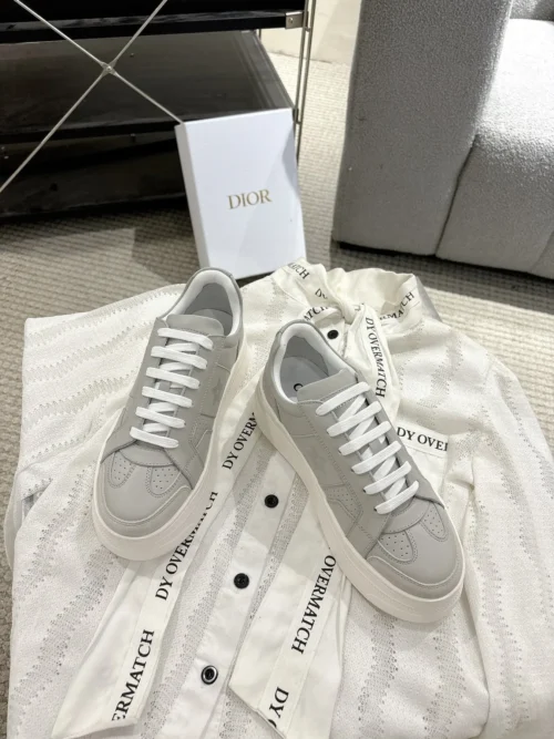 Dior Leather Platform Sneakers
