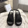 Dior Lambskin Platform Sandals