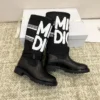 Dior Lambskin Knee-High Boots