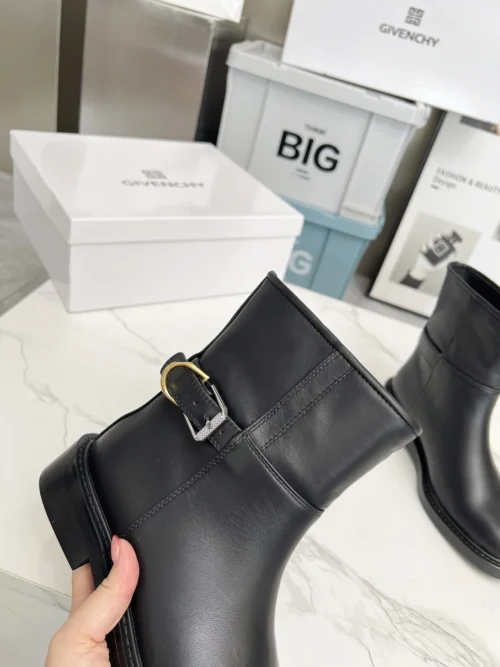 Givenchy Lambskin Platform Boots