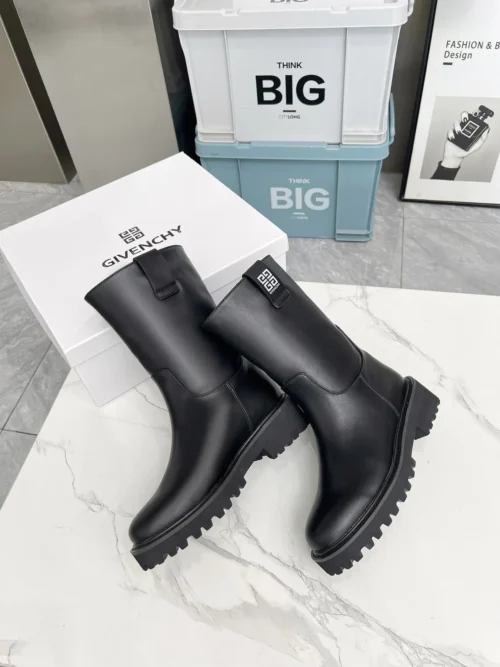 Givenchy Lambskin Platform Boots