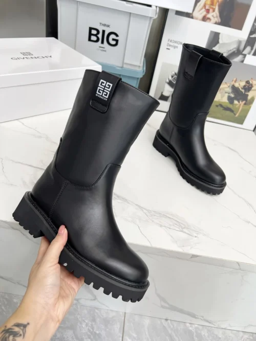 Givenchy Lambskin Platform Boots