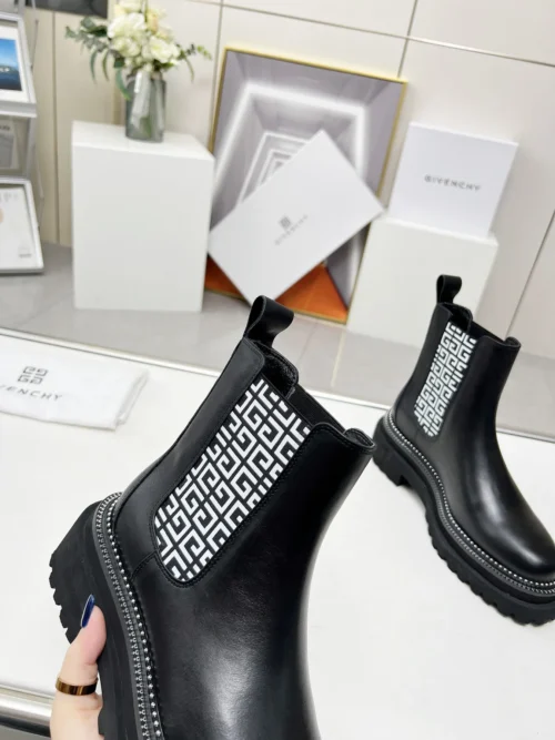 Givenchy Lambskin Platform Boots