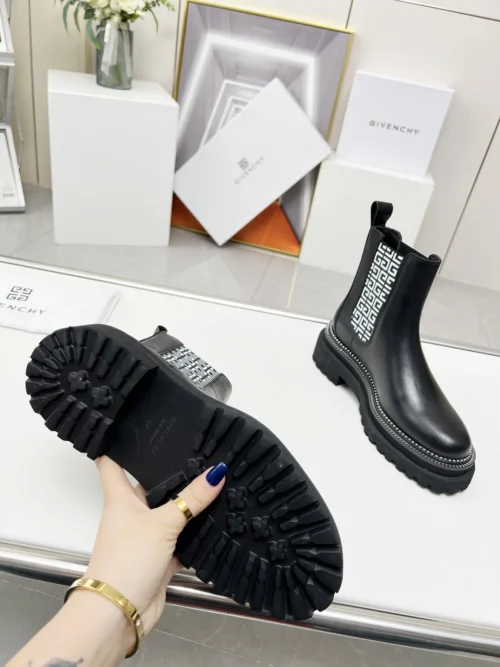 Givenchy Lambskin Platform Boots