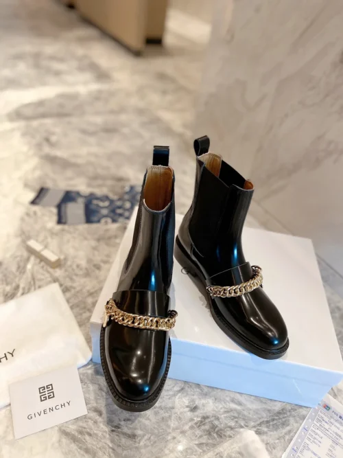 Givenchy Lambskin Combat Boots