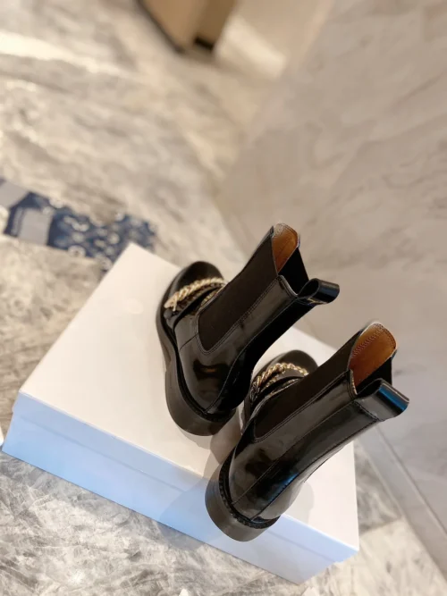 Givenchy Lambskin Combat Boots