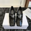 Givenchy Patent Leather Square-Toe Pumps