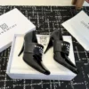 Givenchy Patent Leather Square-Toe Pumps