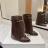 Givenchy Shark Lock Ankle Boots