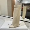 Givenchy Shark Lock Knee-High Boots