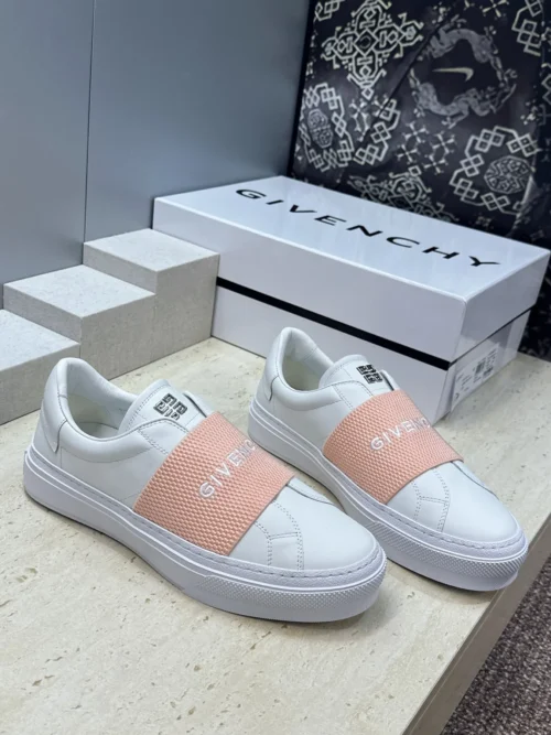 Givenchy Leather Lace-Up Sneakers